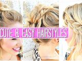 Cute and Easy Hairstyles for Girls with Medium Hair 3 Easy Hairstyles for Short Medium Hair Tutorial