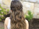 Cute and Easy Hairstyles for Prom Braided Half Up Prom Hairstyles