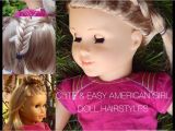 Cute and Easy Hairstyles for Your American Girl Doll American Girl Doll Hairstyles