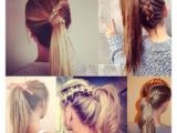 Cute and Easy Ponytail Hairstyles for School 115 Best Back to School Hair Styles Images