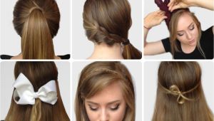 Cute and Super Easy Hairstyles Step by Step S Of Elegant Bow Hairstyles Hairzstyle
