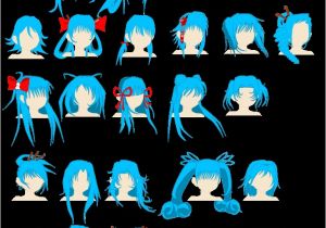 Cute Anime Girl Hairstyles Cute Anime Hairstyles Trends Hairstyle