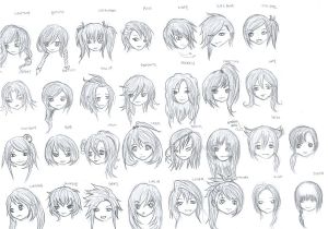 Cute Anime Girl Hairstyles Cute Anime Hairstyles Trends Hairstyle