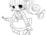 Cute Anime Hairstyles for Girls New Cute Anime Chibi Girl Coloring Pages Katesgrove