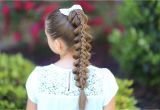Cute athletic Hairstyles Stacked Pull Through Braid