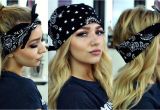 Cute Bandana Hairstyles Hair Down En Vidéo Pia Mia & Kylie Jenner Inspired Bandana Hairstyles Hair