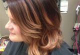 Cute Brown Highlights Short Hair Balayage Ombré Highlights Lowlights Summer Bob Brown