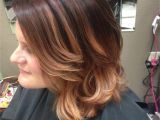 Cute Brown Highlights Short Hair Balayage Ombré Highlights Lowlights Summer Bob Brown