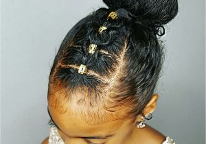 Cute Bun Hairstyles for Black Girls Kids Hair Recipes Pinterest