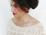 Cute Bun Hairstyles for Curly Hair 20 Buns for Curly Hair