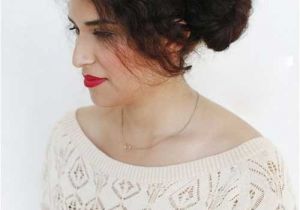 Cute Bun Hairstyles for Curly Hair 20 Buns for Curly Hair