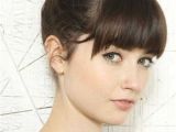 Cute Bun Hairstyles with Bangs 20 Bun Hairstyles with Bangs