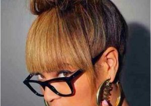 Cute Bun Hairstyles with Bangs 20 Bun Hairstyles with Bangs