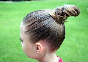 Cute Cheerleading Hairstyles High Cheer Bun Updo Hairstyles