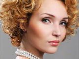 Cute Curled Hairstyles for Short Hair 30 Best Short Curly Hair