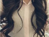 Cute Curled Hairstyles Tumblr Long Curly Hair On Tumblr