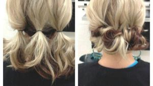 Cute Easy 10 Minute Hairstyles for Short Hair Updo for Shoulder Length Hair … Lori