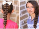 Cute Easy Braided Hairstyles for School Pull Through Braid Easy Hairstyles