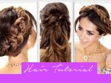 Cute Easy Fancy Hairstyles Easy Braid Hairstyles 2 Minute Fancy Pony Braid