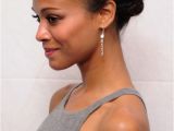 Cute Easy Hairstyles for African American Hair African American Daily Hairstyles Zoe Saldana Cute