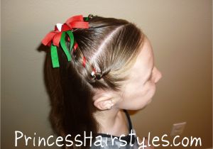 Cute Easy Hairstyles for Christmas Christmas Hairstyle Easy Hairstyles for Girls