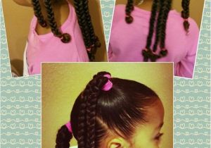 Cute Easy Hairstyles for Mixed Hair Mixed Black Braids Girls Kids Curly Curls Natural Hair