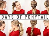 Cute Easy Hairstyles for School Days 7 Days Of Ponytails