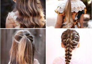 Cute Easy Hairstyles for School Days Different Hairstyles for Kids Girls