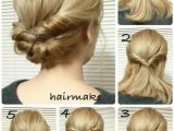 Cute Easy Hairstyles Hair Up Easy French Twist Wedding Hair Tutorial