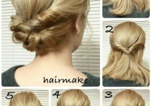 Cute Easy Hairstyles Hair Up Easy French Twist Wedding Hair Tutorial