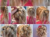 Cute Easy Hairstyles Simple Braided Flower Updo 517 Best Fancy Updo S Images On Pinterest