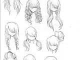 Cute Easy Hairstyles to Draw Draw Realistic Hair Drawing Ideas