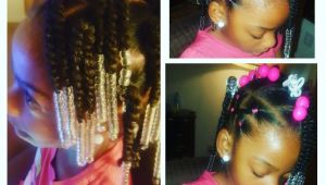 Cute Easy Little Black Girl Hairstyles Simple Hair Styles for Little Black Girls Braids Beads and