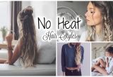 Cute Easy No Heat Hairstyles Cute Easy No Heat Hairstyles