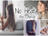 Cute Easy No Heat Hairstyles Cute Easy No Heat Hairstyles