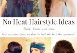 Cute Easy No Heat Hairstyles Cute Hairstyles No Heat Hairstyles by Unixcode