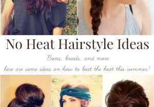 Cute Easy No Heat Hairstyles Cute Hairstyles No Heat Hairstyles by Unixcode