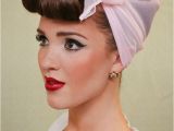 Cute Easy Pin Up Hairstyles Rockabilly Hairstyles with Short Bangs for Girls