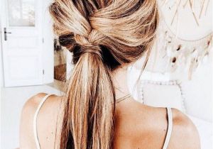 Cute Everyday Hairstyles Tumblr Cute Twisted Ponytail Easy Hairstyle Hair Ideas and Hairstyles