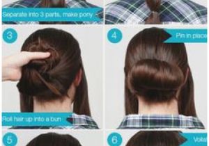 Cute Everyday Hairstyles Tutorials Easy Cute Bun Hairstyles for Medium Hair