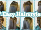 Cute Fast and Easy Hairstyles for School 7 Quick & Easy Hairstyles for School Hairstyles for