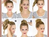 Cute Fast Hairstyles for Thick Hair Cute Quick Updos for Shoulder Length Hair