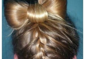 Cute Girl Hairstyles Bow Exclusive Cute Girls Hairstyle Bow Braid Hairzstyle