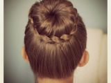 Cute Girl Hairstyles Buns Simple Hairstyle Cute Girl