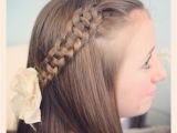 Cute Girl Hairstyles for School Pictures 4 Strand Slide Up Braid Pullback Hairstyles
