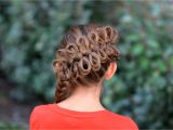 Cute Girl Hairstyles French Braid Diagonal Bow Braid Popular Hairstyles