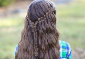 Cute Girl Hairstyles Waterfall Braid Scissor Waterfall Bo Latest Hairstyles