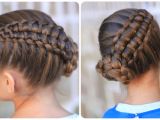 Cute Girl Hairstyles with Braids How to Create A Zipper Braid Updo Hairstyles