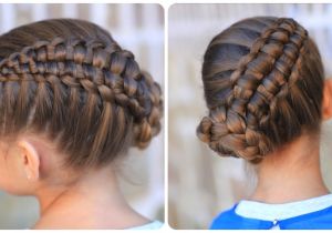 Cute Girl Hairstyles with Braids How to Create A Zipper Braid Updo Hairstyles