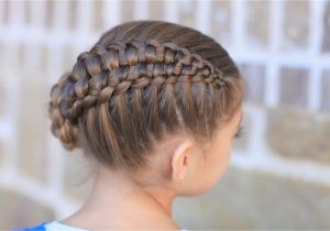 Cute Girl Hairstyles with Braids How to Create A Zipper Braid Updo Hairstyles